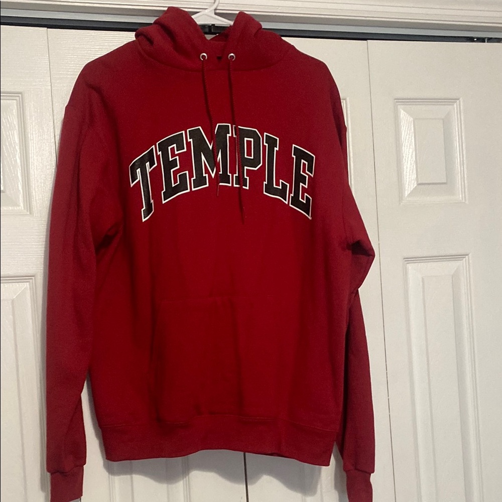 Temple Red Hoodie